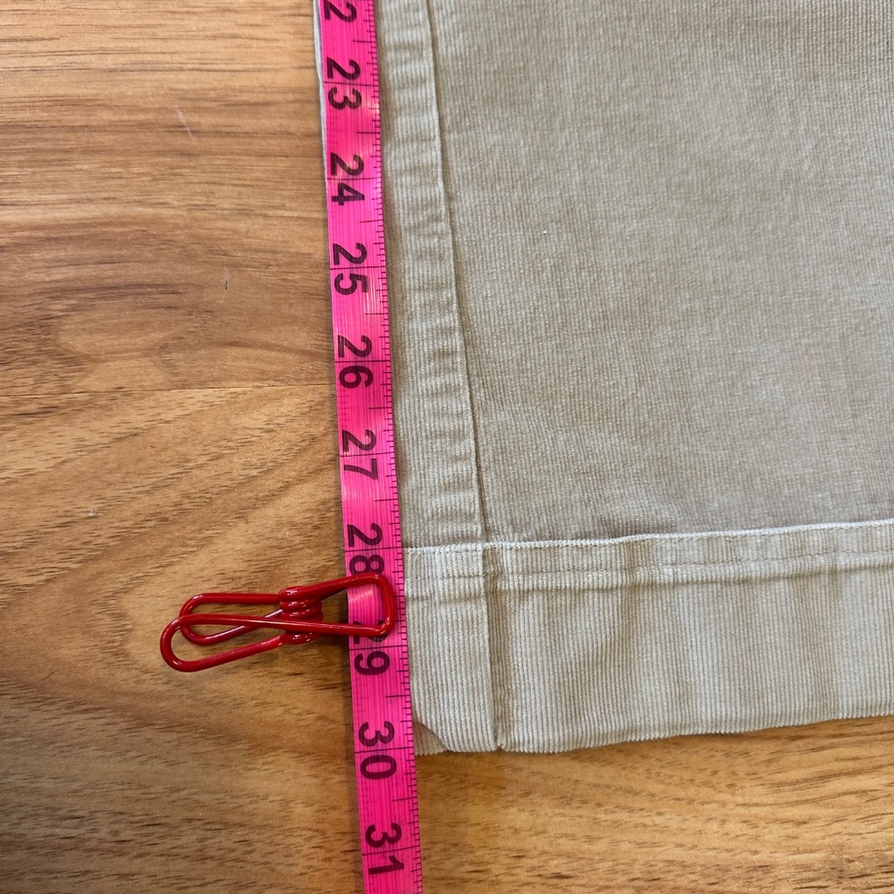 Express Stretch Corduroy Pants - Wide Leg - 7/8R - Picture 14 of 16